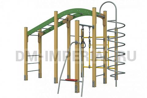 Уличное оборудование, Спортивное оборудование, Спортивный миникомплекс СП 1.18 СП 1.18