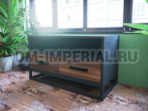 Офисная мебель, Кабинет руководителя, Тумба на м-каркасе средняя КР-1.60