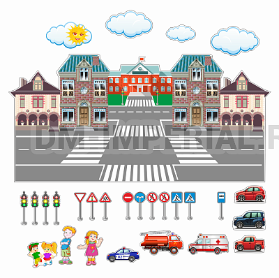 "Правила дорожного движения" Магнитный стенд