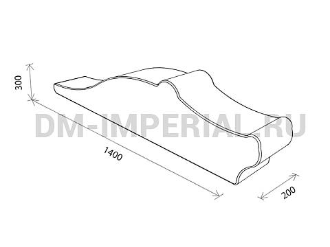 Оснащение детских садов, Мягкие модули, Контурная игрушка Крокодил ММ-КИ-009 Оснащение детских садов, Мягкие модули, Контурная игрушка Крокодил ММ-КИ-009