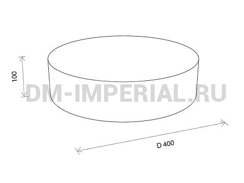 Оснащение детских садов, Мягкие модули, Мягкий модуль Цилиндр 34 ММ-ЭМ-08.034