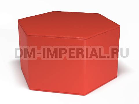 Оснащение детских садов, Мягкие модули, Мягкий модуль Шестиугольник 40 ММ-ЭМ-09.040