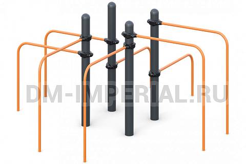 Уличное оборудование, Спортивное оборудование, Брусья Жук W-03-006 W-03-006