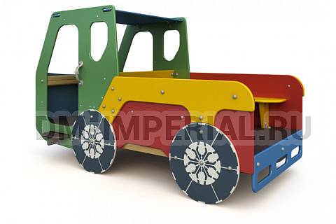 Уличное оборудование, Игровое оборудование, Детская игровая форма Машинка МФ 1.48 МФ 1.48