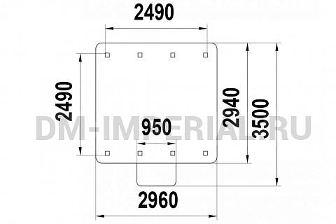Уличное оборудование, Теневые навесы, Детская веранда ТН-1.4 ТН-1.4