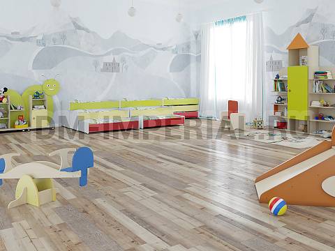 Оснащение детских садов, Кровати, Кровать 3-х ярусная выкатная КР-013