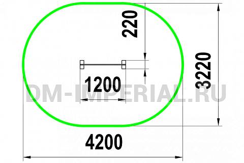 Уличное оборудование, Спортивное оборудование, Мишень СП 1.90 СП 1.90