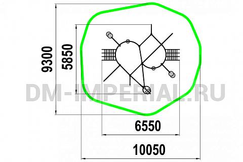 Уличное оборудование, Спортивное оборудование, Спортивный комплекс NEXT СК 1.11 СК 1.11