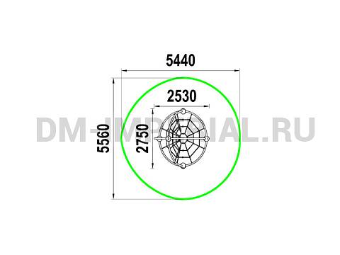 Уличное оборудование, Игровое оборудование, Фигура для лазания Молекула МФ 1.335 МФ 1.335