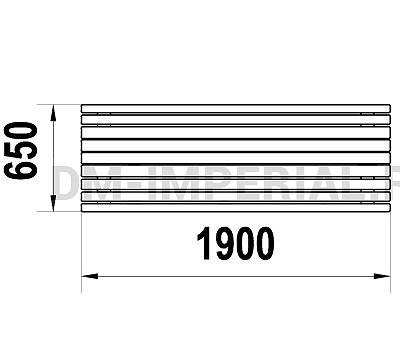 Уличное оборудование, Садово-парковое оборудование, Скамья парковая С 1.4 С 1.4