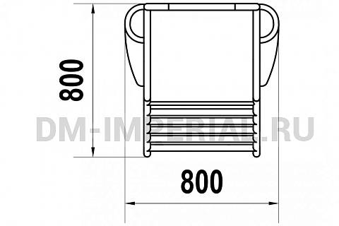 Уличное оборудование, Спортивное оборудование, Судейское кресло СП 1.52 СП 1.52