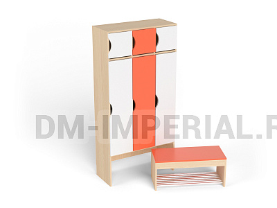 Шкаф для одежды 3-х секционный