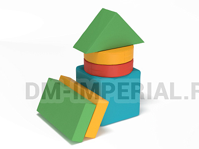 Мягкий конструктор Башня