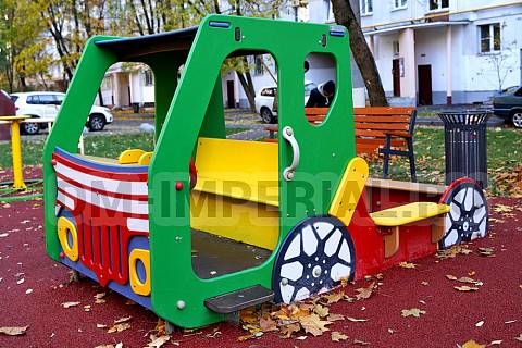 Уличное оборудование, Игровое оборудование, Детская песочница Пожарная МФ 1.60 МФ 1.60