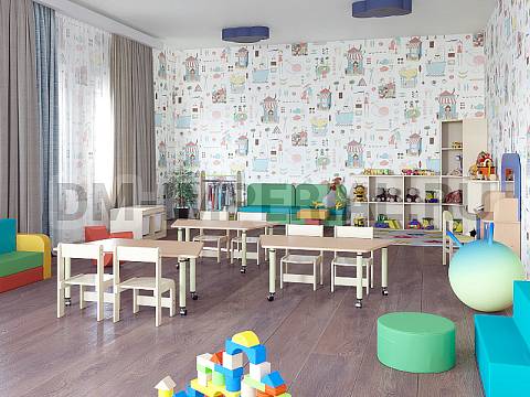 Оснащение детских садов, Игровая мебель, Вешалка Ряжений ИМ-055