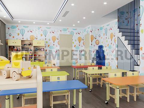 Оснащение детских садов, Шкафы, Полка Уголок ШС-059