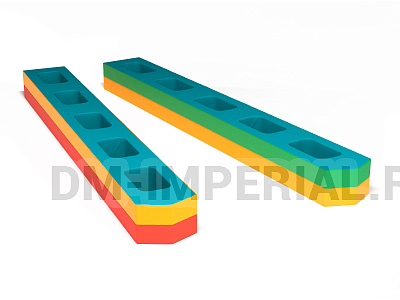 Мягкие игровые модули Лыжи