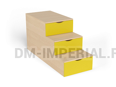 Лесенка для кровати с ящиками