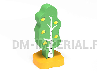 Контурная игрушка Березка