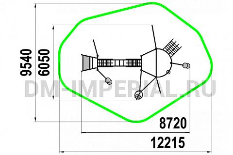 Уличное оборудование, Спортивное оборудование, Спортивный комплекс NEXT СК 1.10 СК 1.10