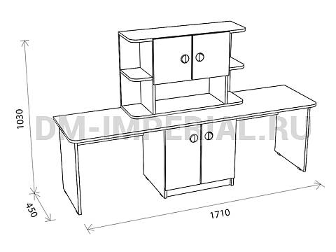 Оснащение детских садов, Детские уголки, Уголок ИЗО 2 ИМ-027