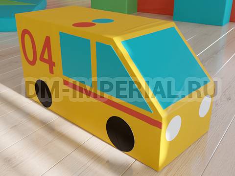 Оснащение детских садов, Мягкие модули, Контурная игрушка Газовая служба ММ-КИ-043