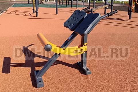 Уличное оборудование, Спортивное оборудование, Тренажер Гиперэкстензия 2 ТР 3.04 ТР 3.04