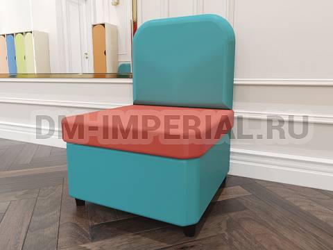 Оснащение детских садов, Мягкая мебель, Кресло Карапуз  ММ-010-К