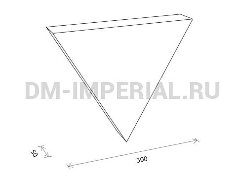 Оснащение детских садов, Мягкие модули, Дорожный знак Уступите дорогу ММ-ДЗ-03.003