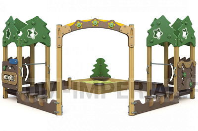 Детская песочница Лес МФ 1.110