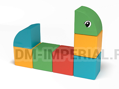 Мягкие игровые модули Червячок