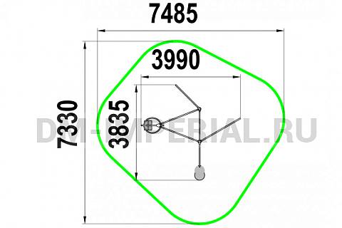 Уличное оборудование, Спортивное оборудование, Спортивный комплекс NEXT СК 1.5 СК 1.5