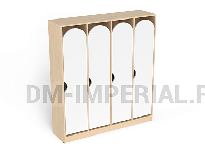 Шкаф 4-х секционный на цоколе стандарт