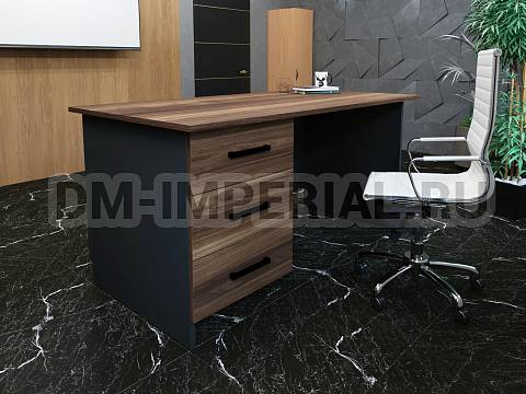 Офисная мебель, Кабинет руководителя, Стол с ящиками левый КР-1.25