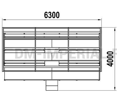 Уличное оборудование, Спортивное оборудование, Трибуна Т 1.8 Т 1.8