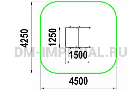 Уличное оборудование, Игровое оборудование, Детская игровая форма Карета МФ 1.6 МФ 1.6