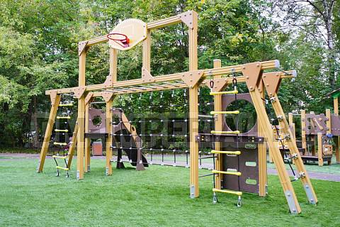 Уличное оборудование, Спортивное оборудование, Спортивный миникомплекс СП 1.108 СП 1.108