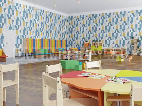 Оснащение детских садов, Игровая мебель, Балансир Крепыш ИМ-079