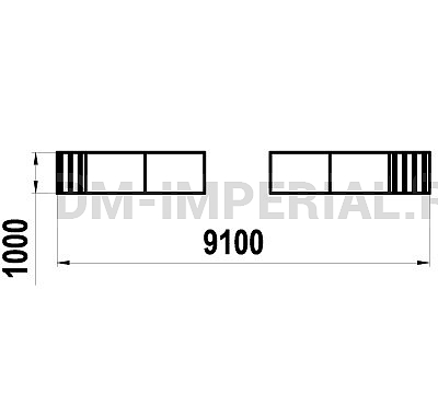Уличное оборудование, Садово-парковое оборудование, Трамплин разноуровневый ДС 1.02 ДС 1.02