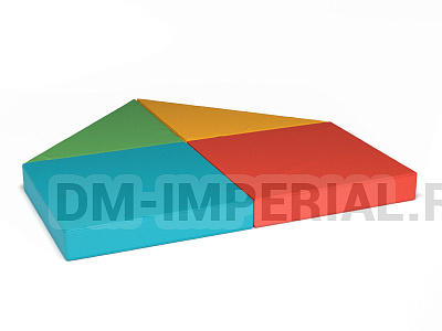 Развивающие мягкие модули Мат Домик