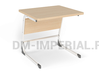 Стол ученический 1-но местный нерегулируемый на плоскоовальной трубе