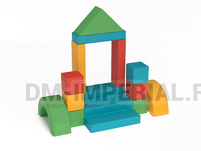 Мягкий конструктор Избушка