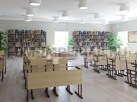 Оснащение школ, Мягкая мебель для школ, Диван модульный 2 ШМ-ММ-072