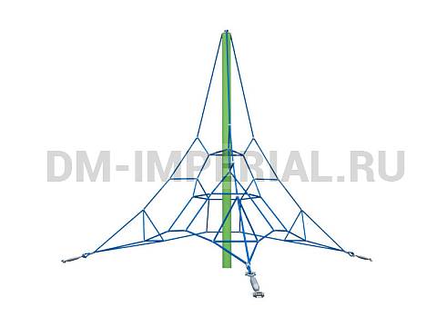 Уличное оборудование, Игровое оборудование, Фигура для лазания Пирамида 2 МФ 1.56.1 МФ 1.56.1