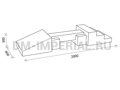 Оснащение детских садов, Мягкие модули, Мягкие спортивные модули Набор 5 ММ-СМ-02.008