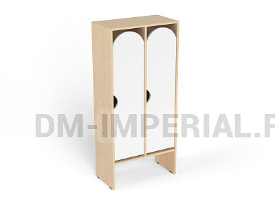 Шкаф для одежды 2-х секционный стандарт