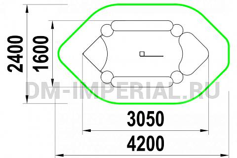 Уличное оборудование, Игровое оборудование, Детская песочница Парусник МФ 1.11 МФ 1.11