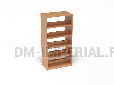 Стеллаж библиотечный двусторонний ЛДСП