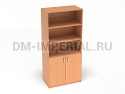 Офисный полуоткрытый шкаф