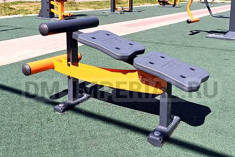 Уличное оборудование, Спортивное оборудование, Тренажер Лавка для пресса ТР 3.02 ТР 3.02